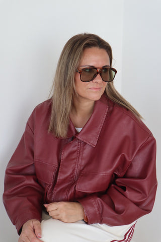 DOMMER Green Torte Sunglasses