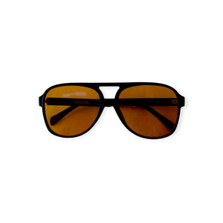 DOMMER Black Orange Sunglasses