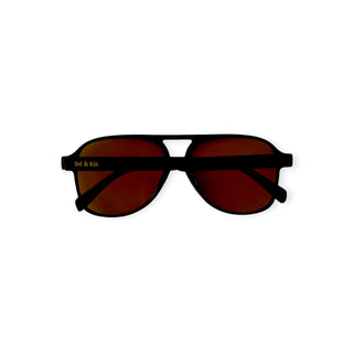 DOMMER Black Orange Sunglasses