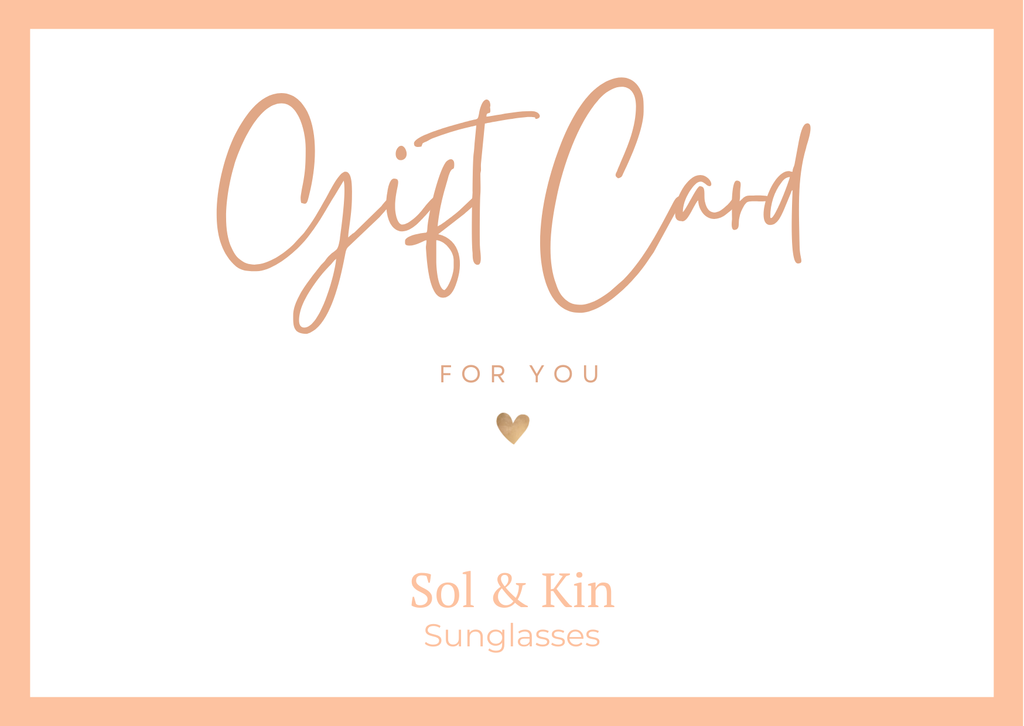 SOL & Kin GIFT CARD – Sol & Kin
