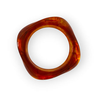 Sunset Bangle Amber Swirl