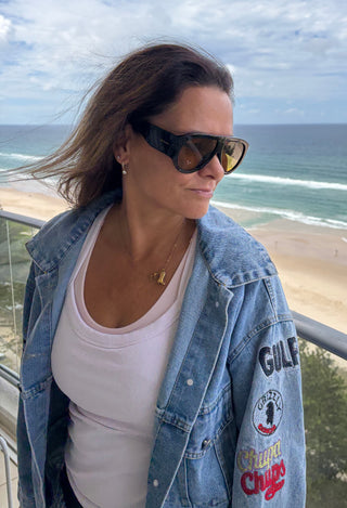 WILMA Black Tea Sunglasses