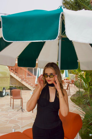 CHINO Green Sunglasses